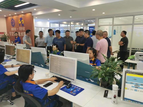 潞城區委常委、常務副區長帶隊考察鑫安利安環家智慧安全技術服務模式